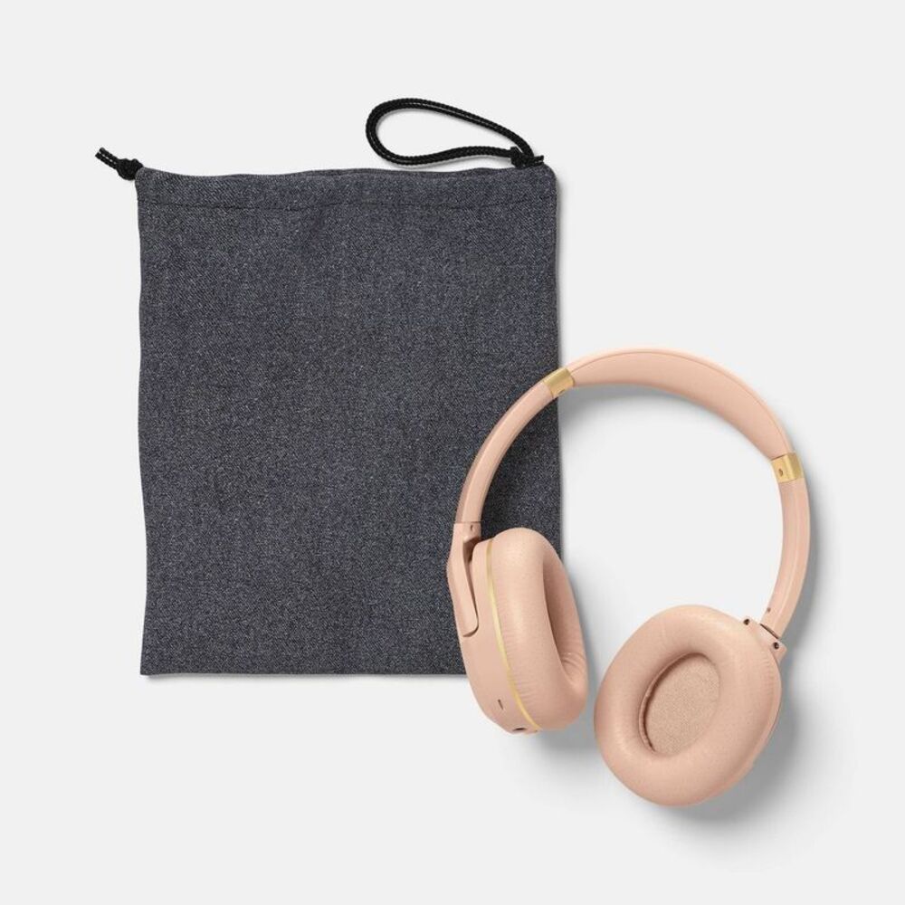 Open Box - Heyday - Banded Active Noise Cancelling Over-Ear Headphones Orange - Picture 4 of 4